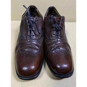 VTG Embassy Collection by Hanover dress shoes men’s 9 D leather brown Vintage